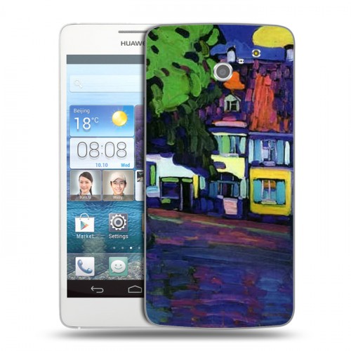 Дизайнерский пластиковый чехол для Huawei Ascend D2