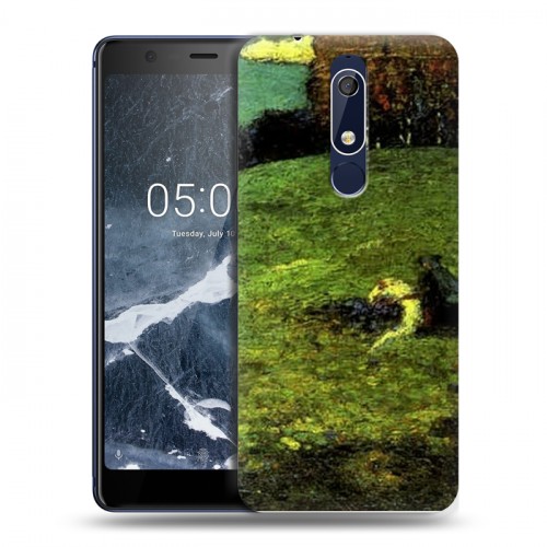 Дизайнерский пластиковый чехол для Nokia 5.1