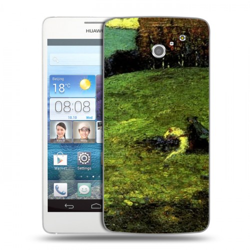 Дизайнерский пластиковый чехол для Huawei Ascend D2