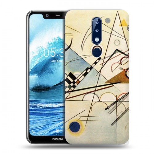 Дизайнерский силиконовый чехол для Nokia 5.1 Plus