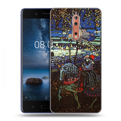 Дизайнерский пластиковый чехол для Nokia 8