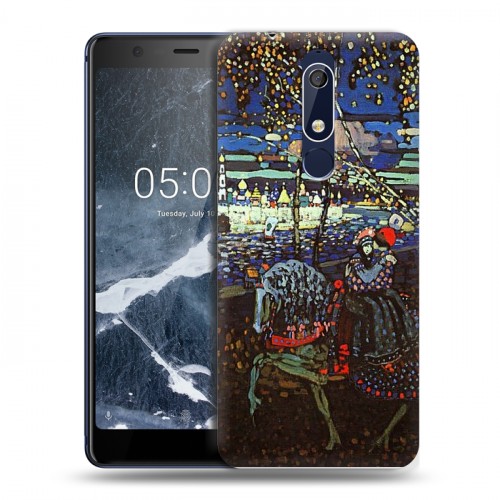 Дизайнерский пластиковый чехол для Nokia 5.1