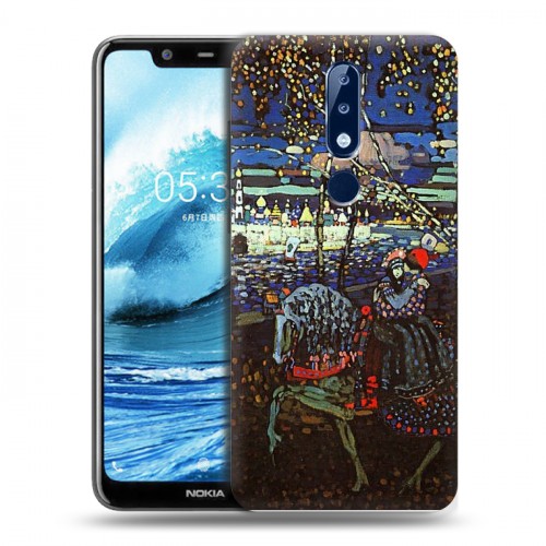 Дизайнерский силиконовый чехол для Nokia 5.1 Plus