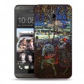 Дизайнерский пластиковый чехол для HTC Desire 700