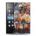 Дизайнерский пластиковый чехол для Sony Xperia acro S