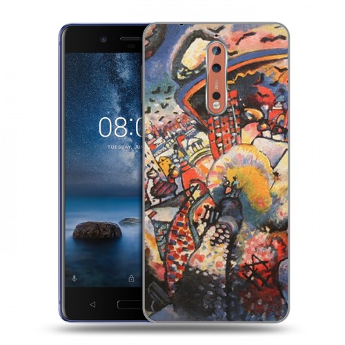 Дизайнерский пластиковый чехол для Nokia 8