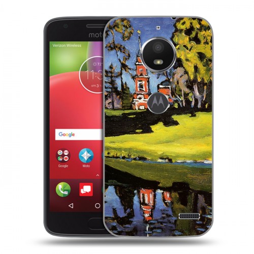 Дизайнерский пластиковый чехол для Motorola Moto E4