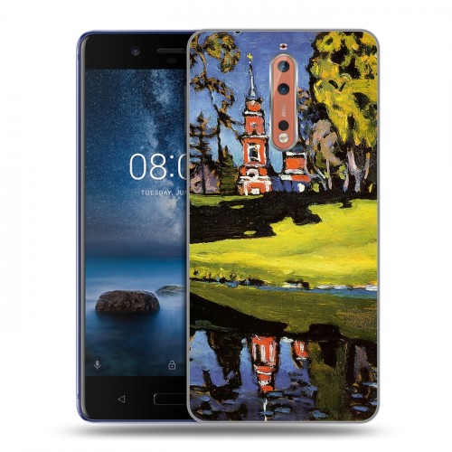 Дизайнерский пластиковый чехол для Nokia 8