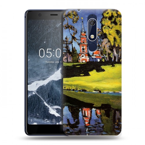 Дизайнерский пластиковый чехол для Nokia 5.1