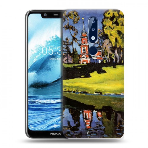 Дизайнерский силиконовый чехол для Nokia 5.1 Plus