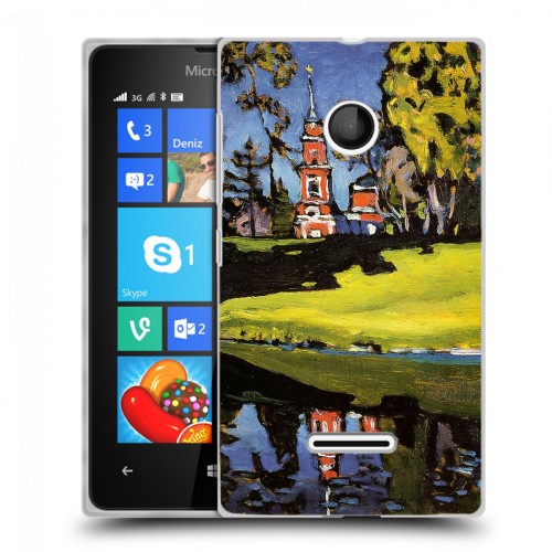 Дизайнерский пластиковый чехол для Microsoft Lumia 435