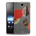 Дизайнерский пластиковый чехол для Sony Xperia TX