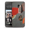 Дизайнерский пластиковый чехол для HTC Desire 700