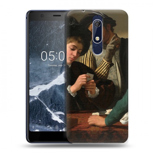 Дизайнерский пластиковый чехол для Nokia 5.1