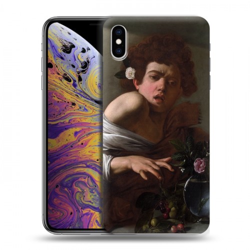 Дизайнерский силиконовый чехол для Iphone Xs Max