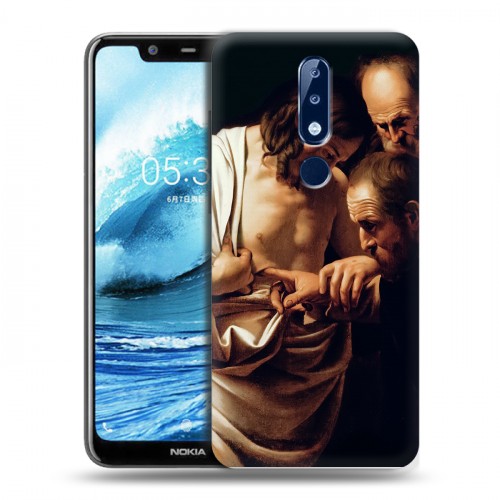 Дизайнерский силиконовый чехол для Nokia 5.1 Plus