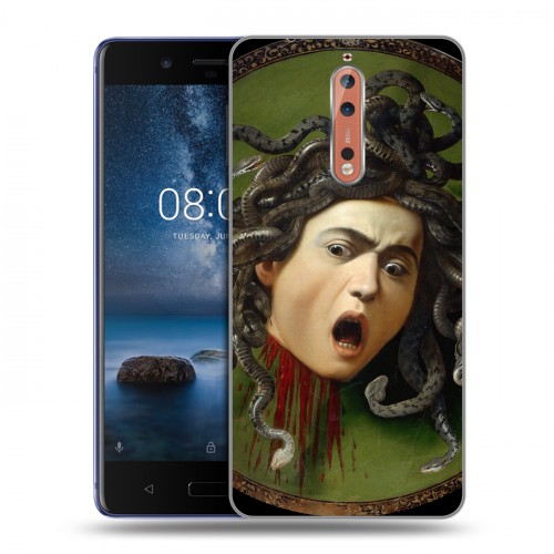 Дизайнерский пластиковый чехол для Nokia 8