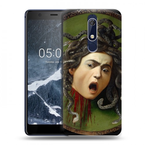 Дизайнерский пластиковый чехол для Nokia 5.1