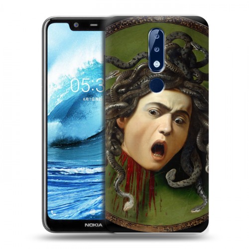 Дизайнерский силиконовый чехол для Nokia 5.1 Plus