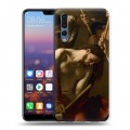 Дизайнерский силиконовый с усиленными углами чехол для Huawei P20 Pro