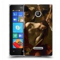 Дизайнерский пластиковый чехол для Microsoft Lumia 435