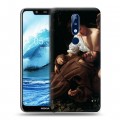 Дизайнерский силиконовый чехол для Nokia 5.1 Plus