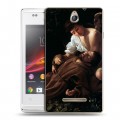 Дизайнерский пластиковый чехол для Sony Xperia E