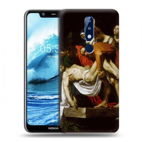 Дизайнерский силиконовый чехол для Nokia 5.1 Plus