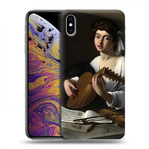 Дизайнерский силиконовый чехол для Iphone Xs Max