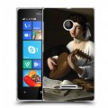 Дизайнерский пластиковый чехол для Microsoft Lumia 435