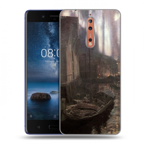 Дизайнерский пластиковый чехол для Nokia 8