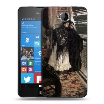 Дизайнерский силиконовый чехол для Microsoft Lumia 650 (на заказ)