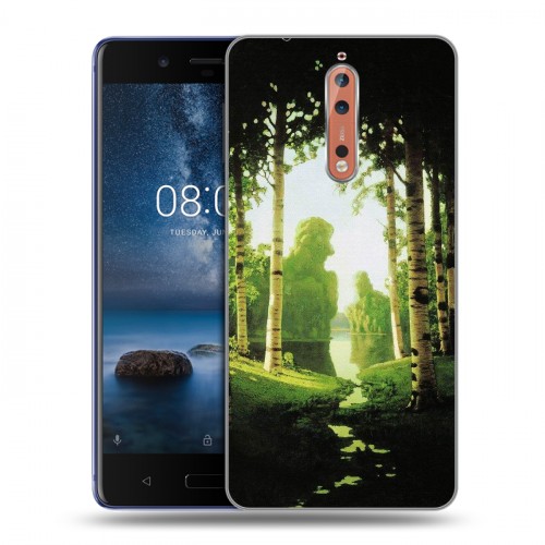 Дизайнерский пластиковый чехол для Nokia 8