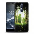 Дизайнерский пластиковый чехол для Nokia 5.1