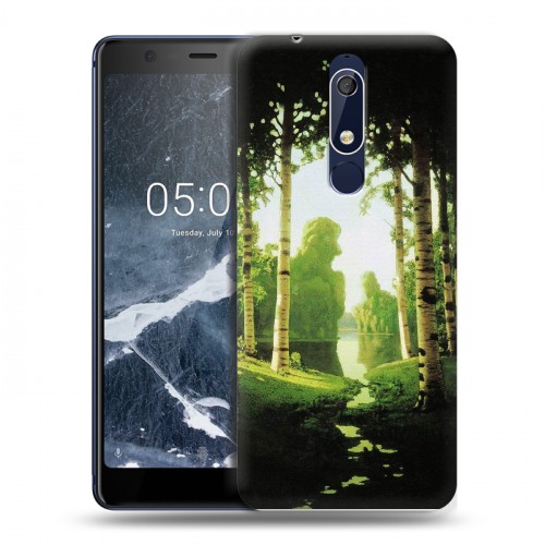 Дизайнерский пластиковый чехол для Nokia 5.1