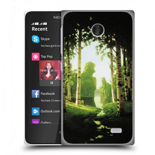 Дизайнерский пластиковый чехол для Nokia X