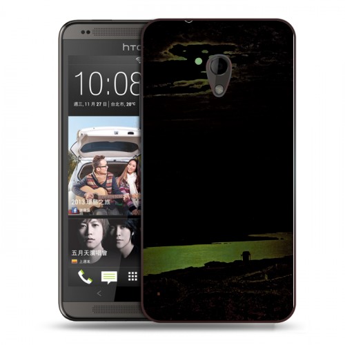 Дизайнерский пластиковый чехол для HTC Desire 700 Куинджи