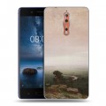 Дизайнерский пластиковый чехол для Nokia 8