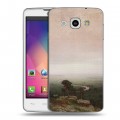 Дизайнерский пластиковый чехол для LG L60