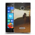 Дизайнерский пластиковый чехол для Microsoft Lumia 435