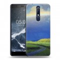 Дизайнерский пластиковый чехол для Nokia 5.1