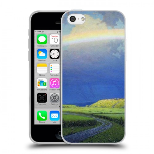 Дизайнерский пластиковый чехол для Iphone 5c