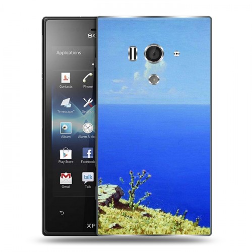 Дизайнерский пластиковый чехол для Sony Xperia acro S