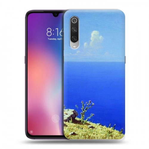 Дизайнерский силиконовый с усиленными углами чехол для Xiaomi Mi9