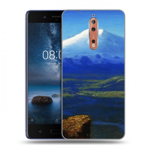 Дизайнерский пластиковый чехол для Nokia 8