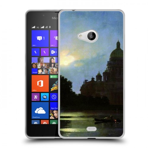 Дизайнерский пластиковый чехол для Microsoft Lumia 540