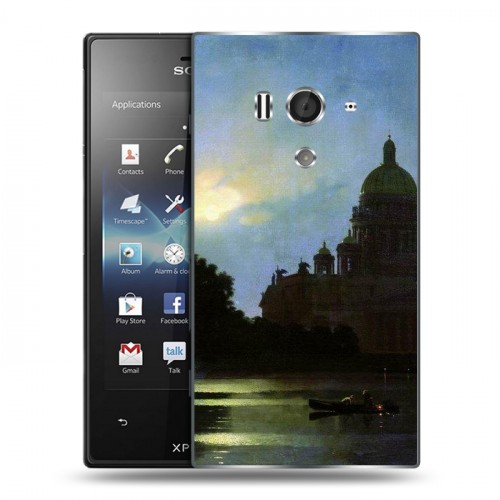 Дизайнерский пластиковый чехол для Sony Xperia acro S