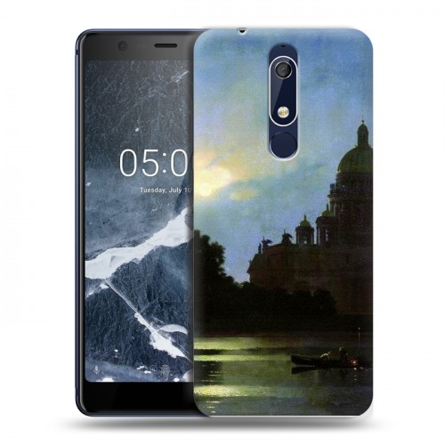 Дизайнерский пластиковый чехол для Nokia 5.1