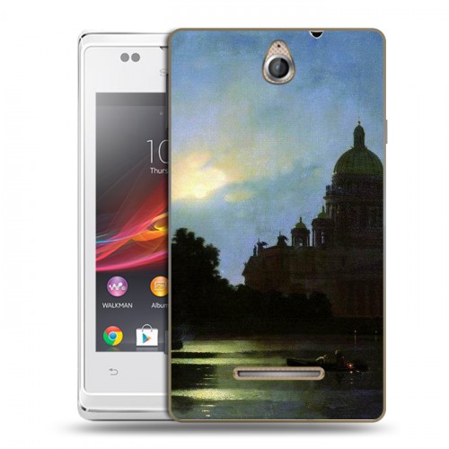 Дизайнерский пластиковый чехол для Sony Xperia E