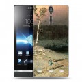 Дизайнерский пластиковый чехол для Sony Xperia S